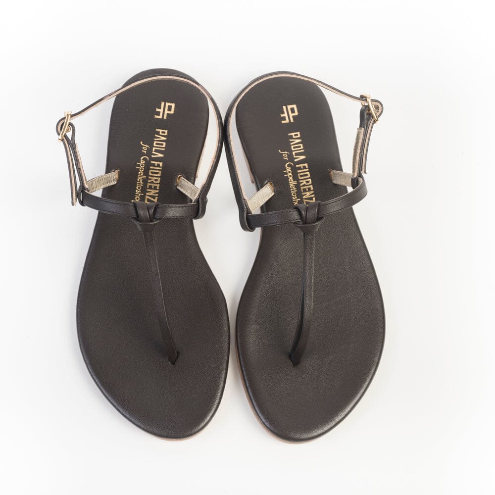 PAOLA FIORENZA - Sandali Bassi - Nodino - Testa di Moro Scarpe Donna PAOLA FIORENZA