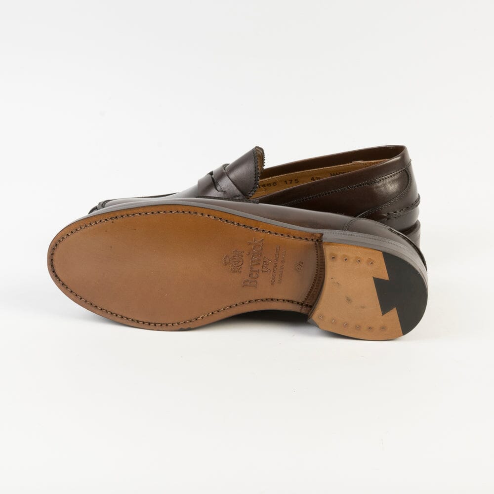 BERWICK 1707 - Mocassino Donna 175 - Nomera Testa Cuoio Scarpe Donna BERWICK 1707 - Collezione Donna