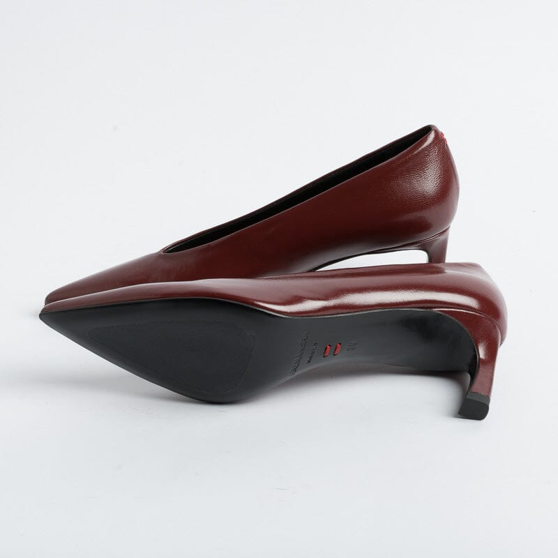 HALMANERA - Décolleté - VALE 01 - Glaze Mogano Scarpe Donna HALMANERA