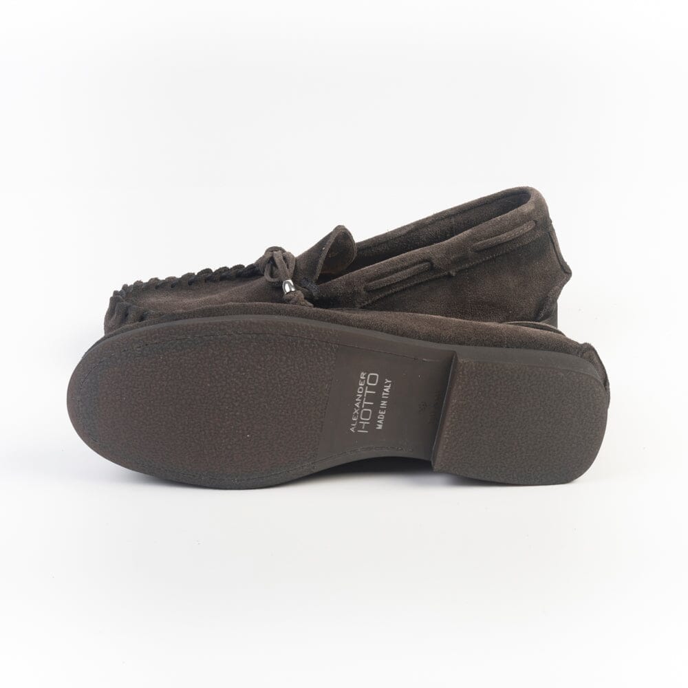 ALEXANDER HOTTO - Mocassino - 69035 - Camoscio Testa di Moro Scarpe Uomo ALEXANDER HOTTO - Collezione uomo