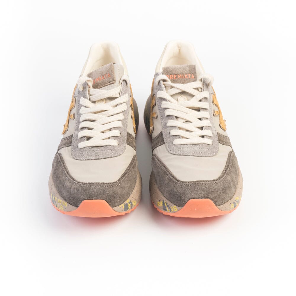 PREMIATA - Sneakers - 7866 - Mick - Beige Giallo Scarpe Uomo Premiata - Collezione Uomo