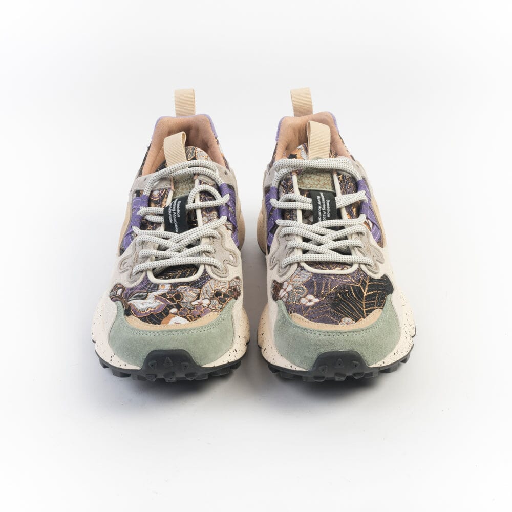 FLOWER MOUNTAIN - Sneakers Yamano - 2018553 - Verde Viola Grigio Scarpe Donna FLOWER MOUNTAIN