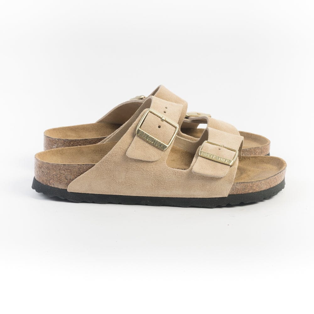 BIRKENSTOCK - Sandali bassi 1029260 - Arizona Camoscio Sandcastle Scarpe Donna BIRKENSTOCK