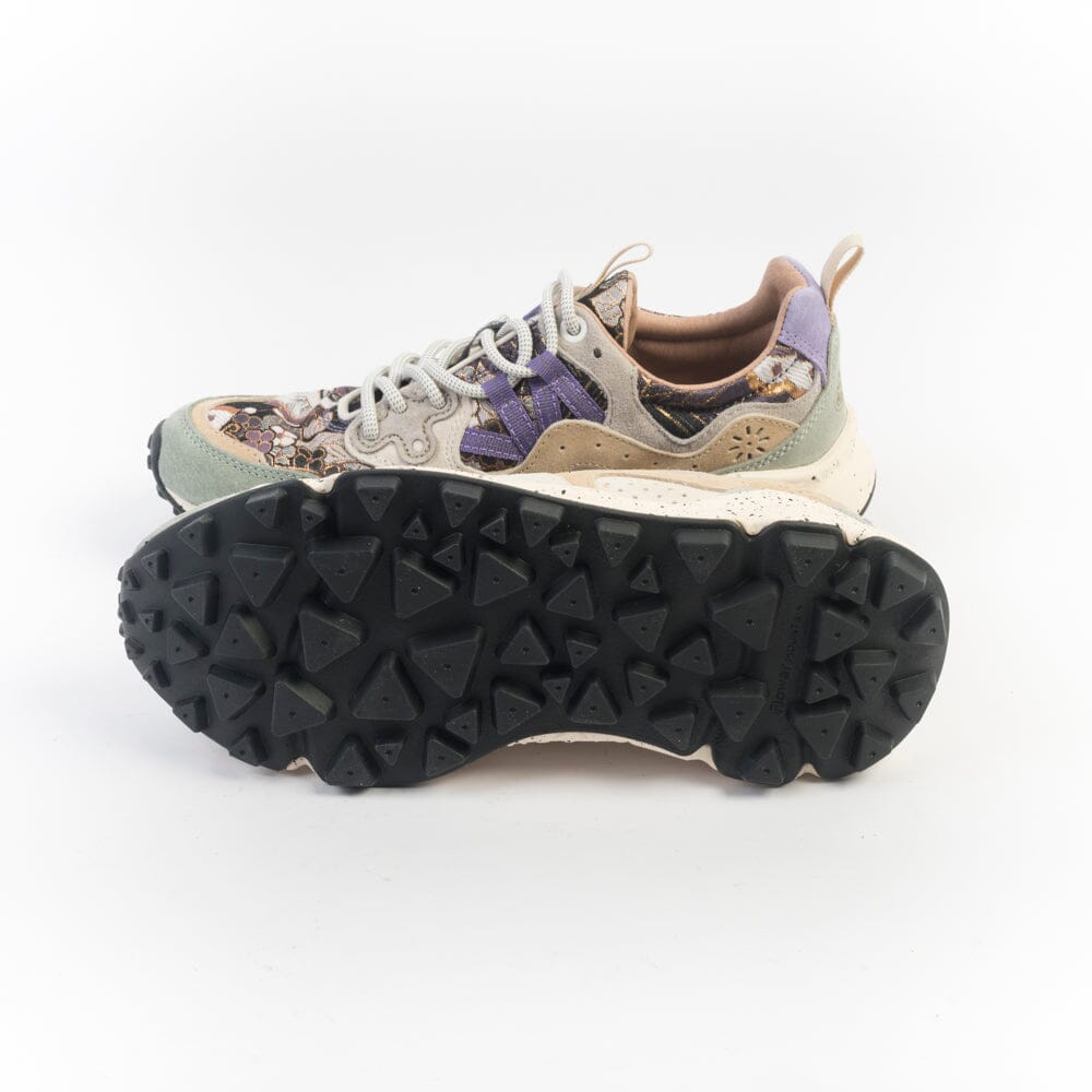 FLOWER MOUNTAIN - Sneakers Yamano - 2018553 - Verde Viola Grigio Scarpe Donna FLOWER MOUNTAIN