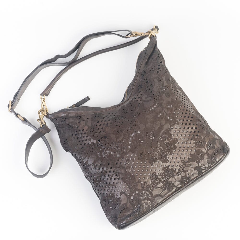 CAMPOMAGGI - Borsa a Spalla - Tecla - Testa di Moro Borse Campomaggi