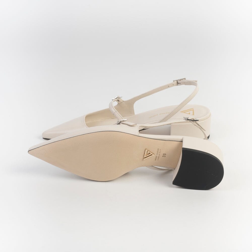 GIAMPAOLO VIOZZI - Sling Back - JA231 - Nappa Burro Scarpe Donna GIAMPAOLO VIOZZI - Collezione Donna