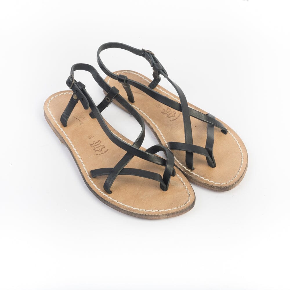SACHET - Sandali Infradito Freetime - 537 - Nero Scarpe Donna SACHET - Calzature