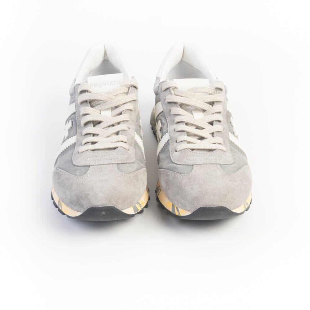 PREMIATA - Sneakers - LUCY - 8187 - Grigio Bianco Verde Scarpe Uomo Premiata - Collezione Uomo