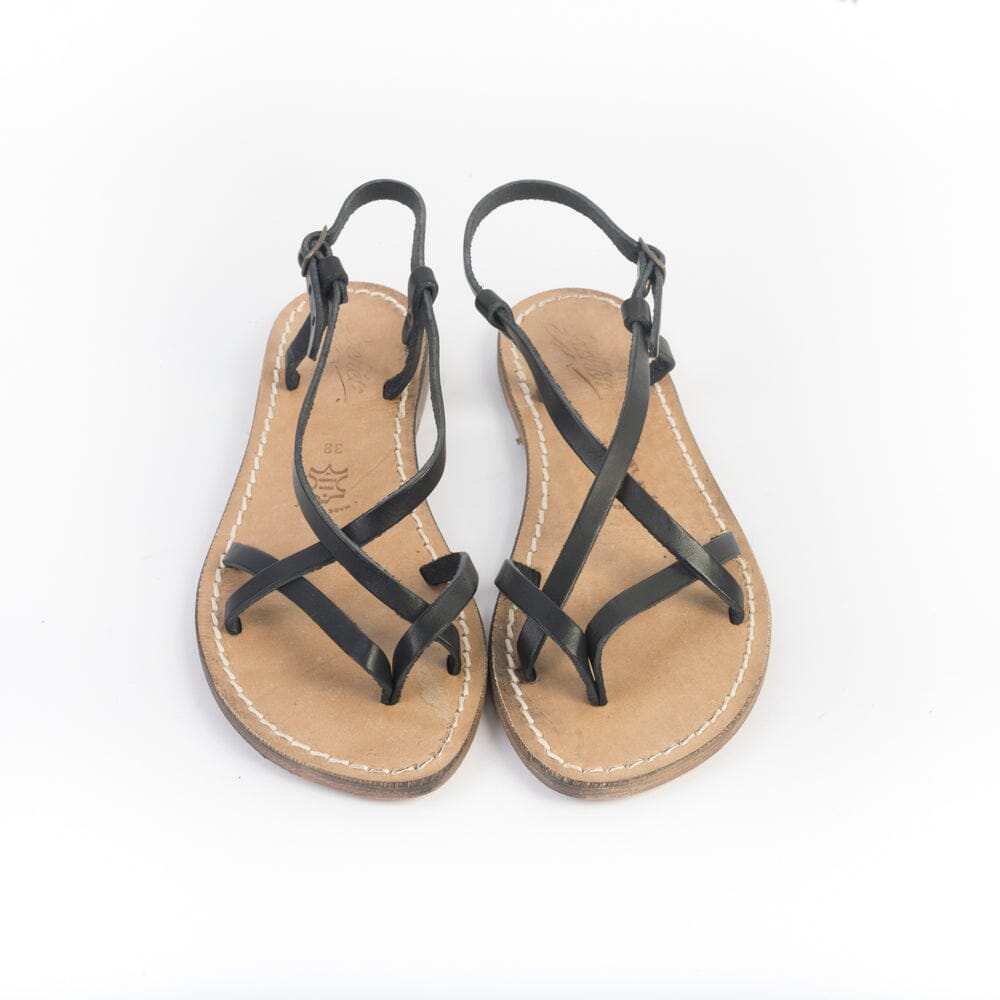 SACHET - Sandali Infradito Freetime - 537 - Nero Scarpe Donna SACHET - Calzature
