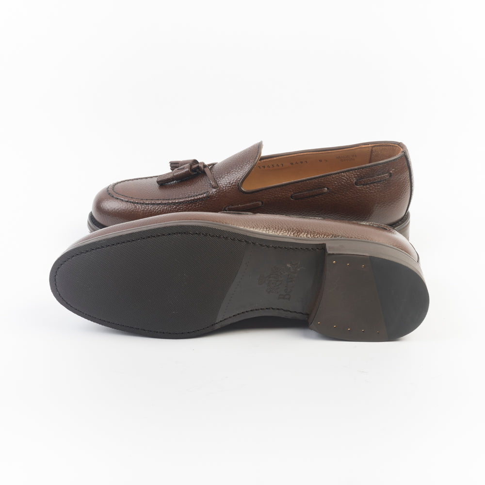 BERWICK 1707 - 8491 - Mocassino Nappine Fondo Gomma - Martin Grain Marrone