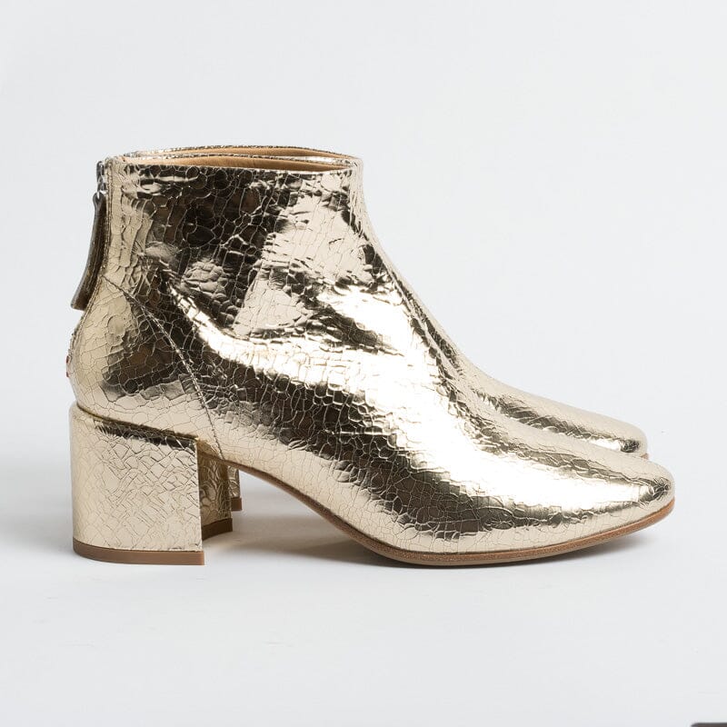 HALMANERA - Stivaletto - BART 05 - CRACK ORO Scarpe Donna HALMANERA