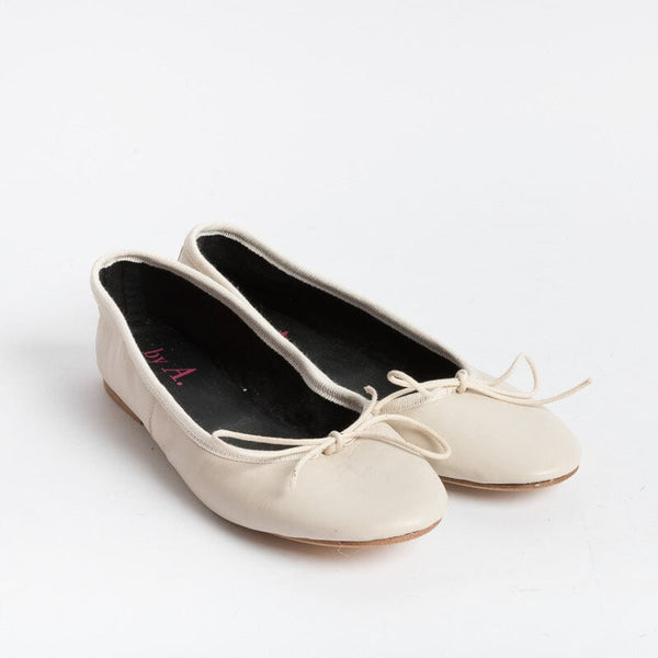 BY A - Ballerina - 4111 - Nappa Gesso Scarpe Donna BY A