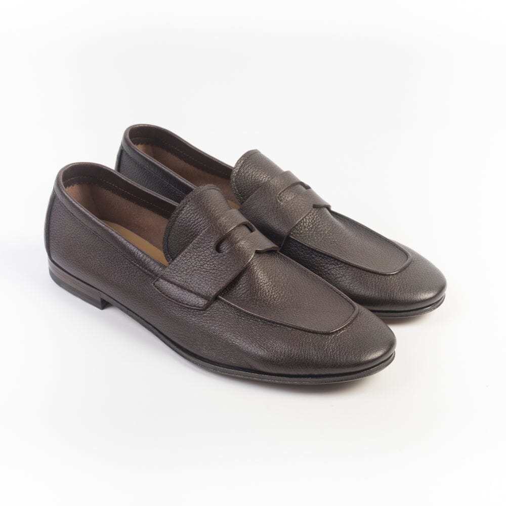 HENDERSON - Mocassino Capri - Cervo Moro Vacchetta Scarpe Uomo HENDERSON