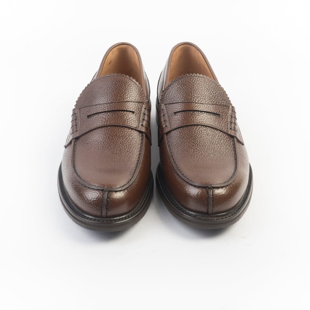 BERWICK 1707 - Mocassino - 11053 - Martin Grain Marrone Scarpe Uomo Berwick 1707
