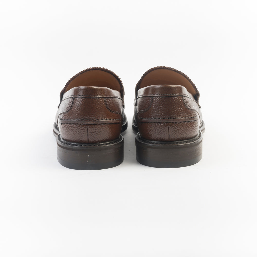 BERWICK 1707 - 11053 - Mocassino Fondo Gomma - Martin Grain Marrone