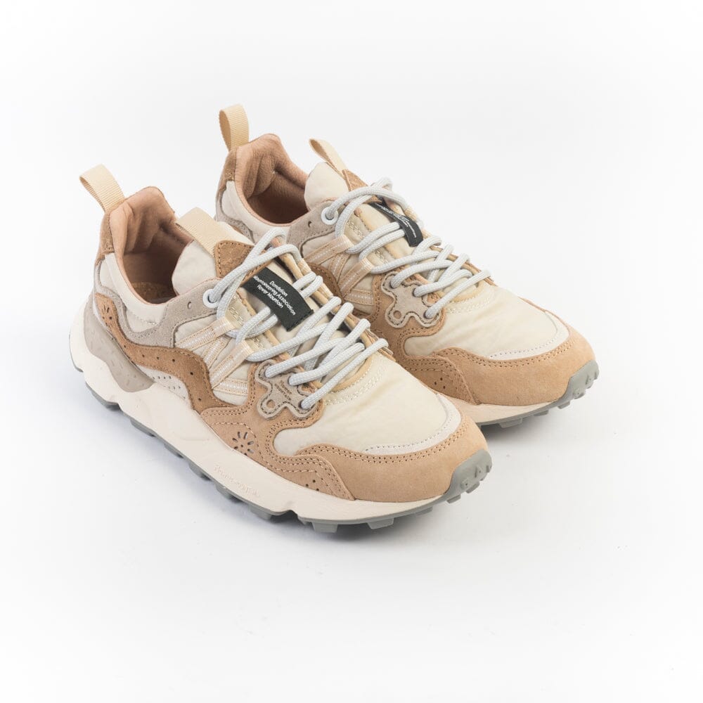 FLOWER MOUNTAIN - Sneakers Yamano - 1E62 - Mud Beige Scarpe Donna FLOWER MOUNTAIN