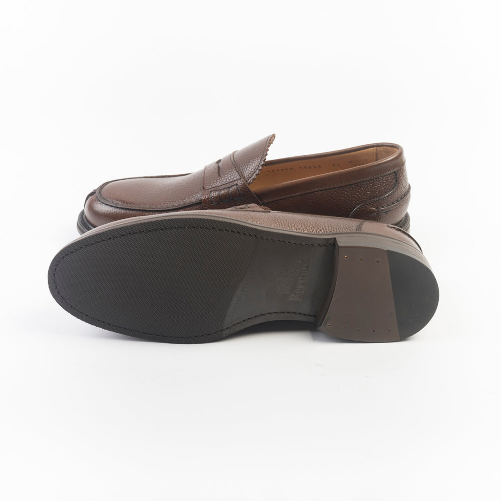 BERWICK 1707 - 11053 - Mocassino Fondo Gomma - Martin Grain Marrone