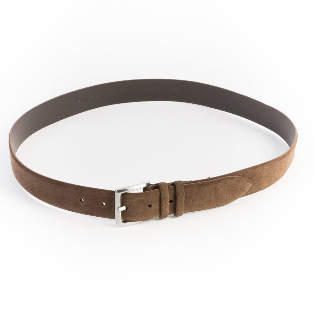 CAPPELLETTOSHOP - Cintura - Camoscio CAOS - Testa di Moro Accessori Uomo CAPPELLETTO 1948 - Collezione Uomo