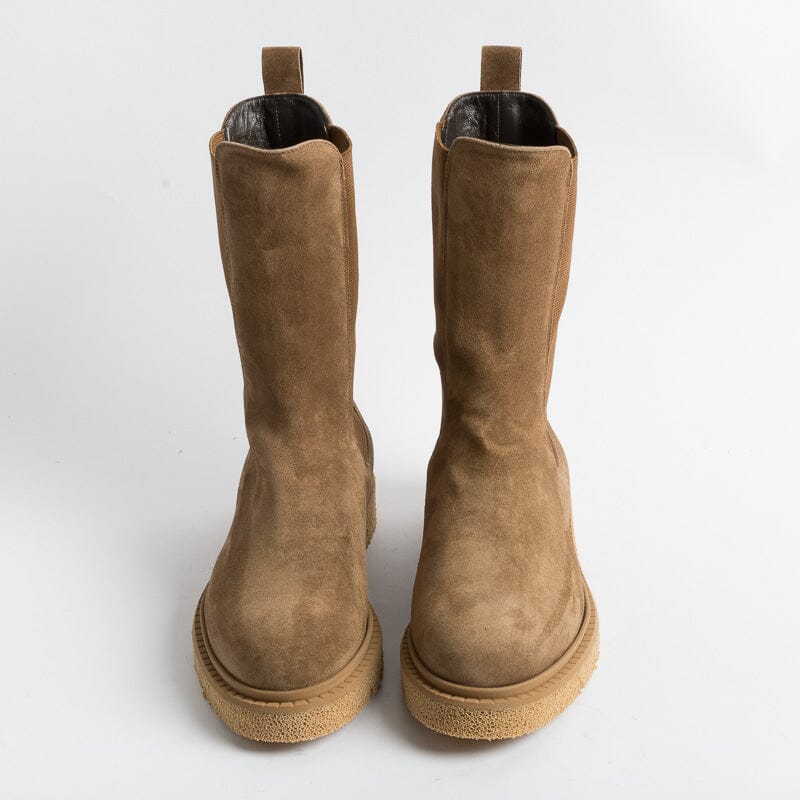 GUGLIELMO ROTTA - Stivaletto - Keith - Velour Nocciola Scarpe Donna GUGLIELMO ROTTA