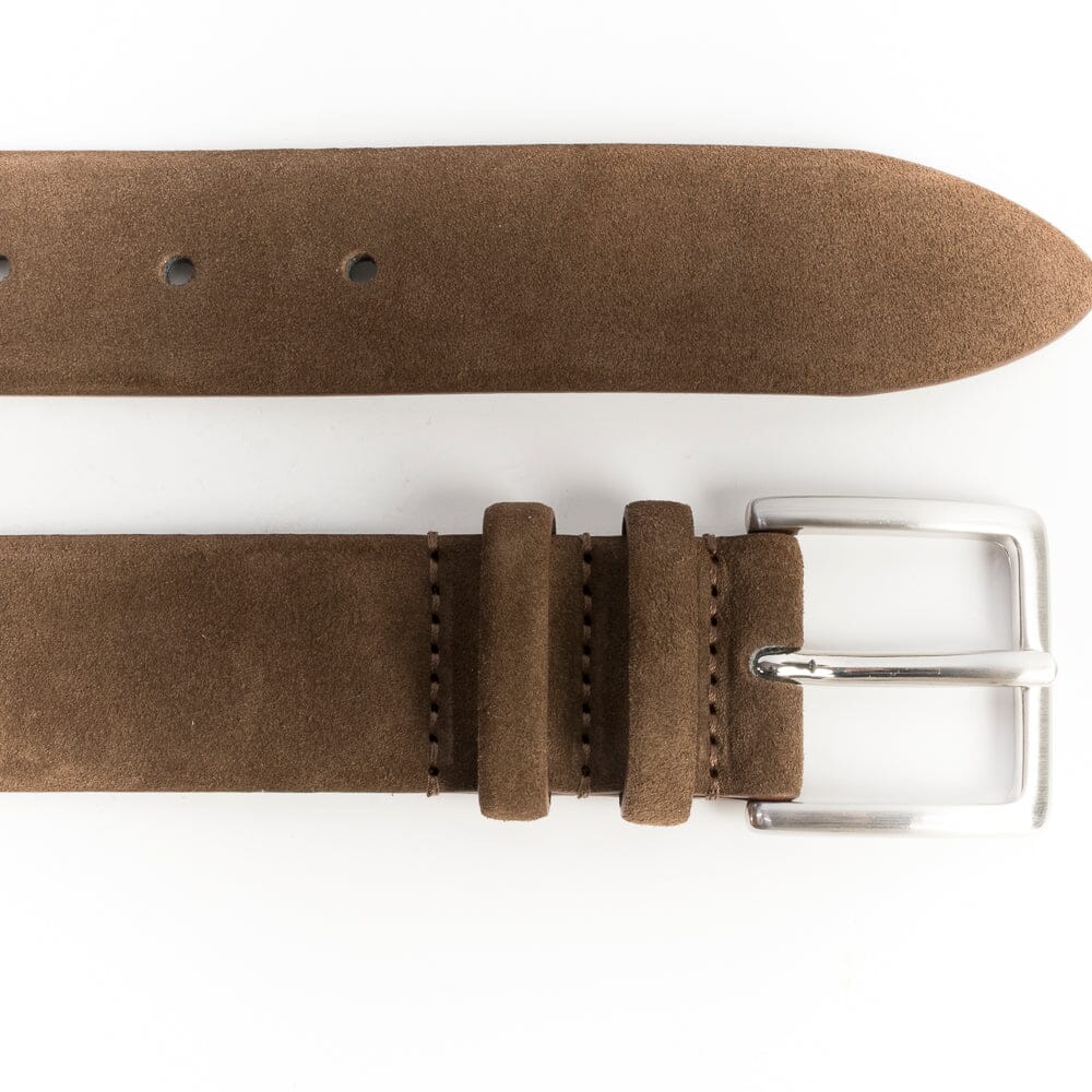 CAPPELLETTOSHOP - Cintura - Camoscio CAOS - Testa di Moro Accessori Uomo CAPPELLETTO 1948 - Collezione Uomo