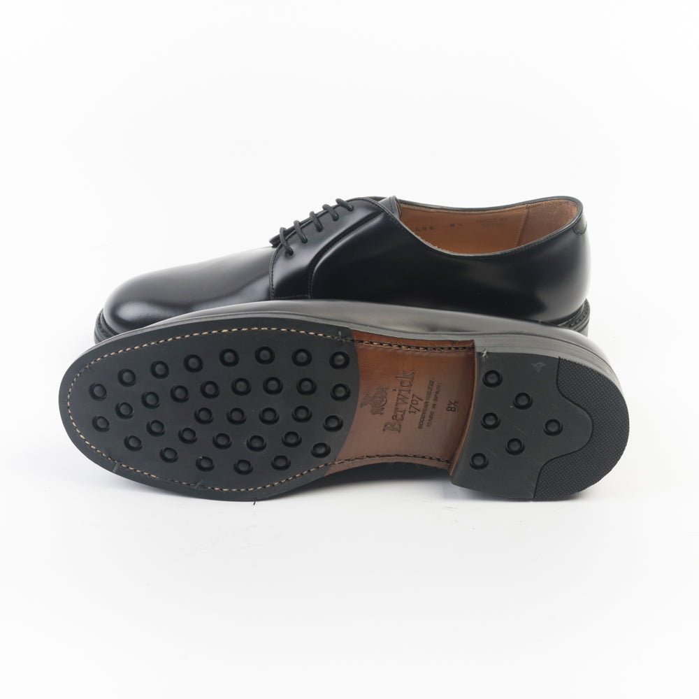 BERWICK 1707 - 4406 - Derby - Nero Cuoio e Gomma