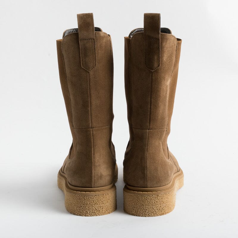 GUGLIELMO ROTTA - Stivaletto - Keith - Velour Nocciola Scarpe Donna GUGLIELMO ROTTA