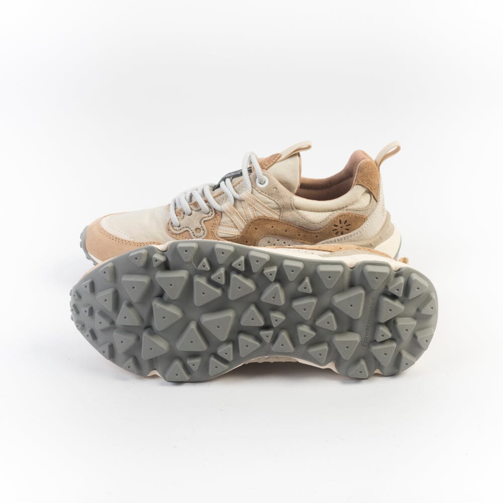FLOWER MOUNTAIN - Sneakers Yamano - 1E62 - Mud Beige Scarpe Donna FLOWER MOUNTAIN