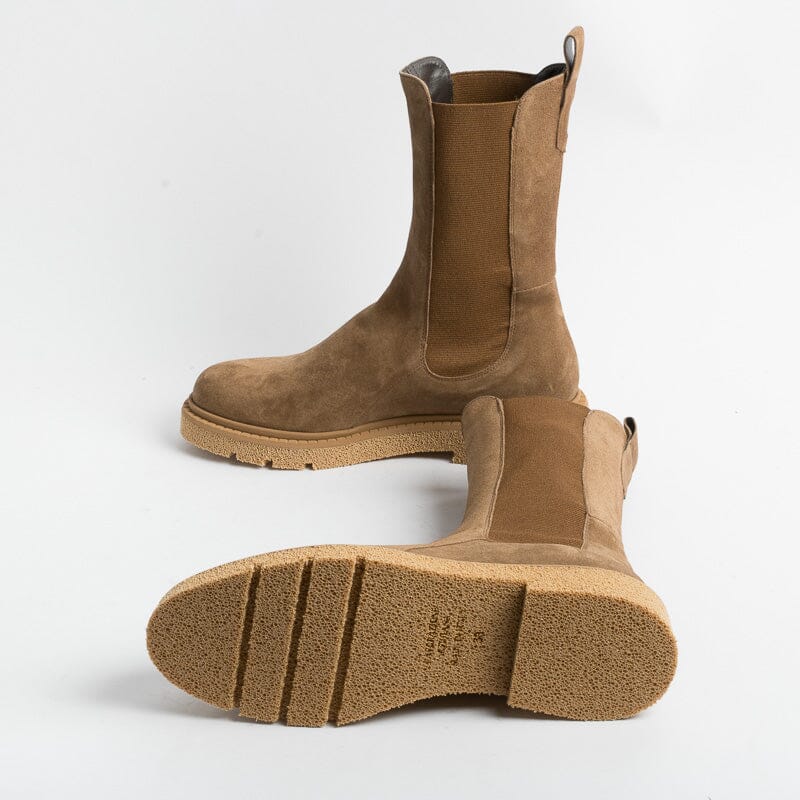 GUGLIELMO ROTTA - Stivaletto - Keith - Velour Nocciola Scarpe Donna GUGLIELMO ROTTA
