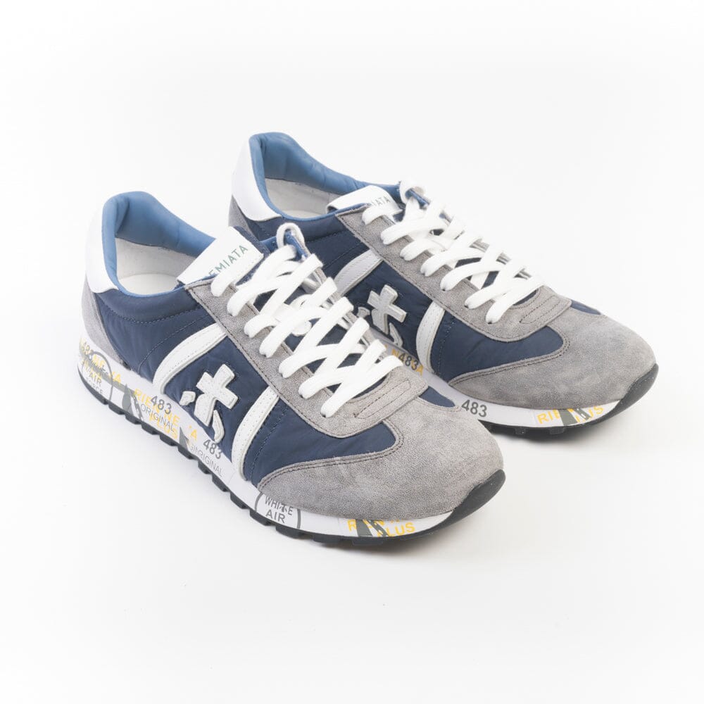 PREMIATA - Sneakers - LUCY - 7089 - Blu/Grigio Scarpe Uomo Premiata - Collezione Uomo
