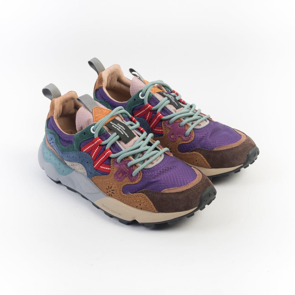 FLOWER MOUNTAIN - Sneakers Yamano - 1B02 - Mud Blu Profondo Scarpe Donna FLOWER MOUNTAIN