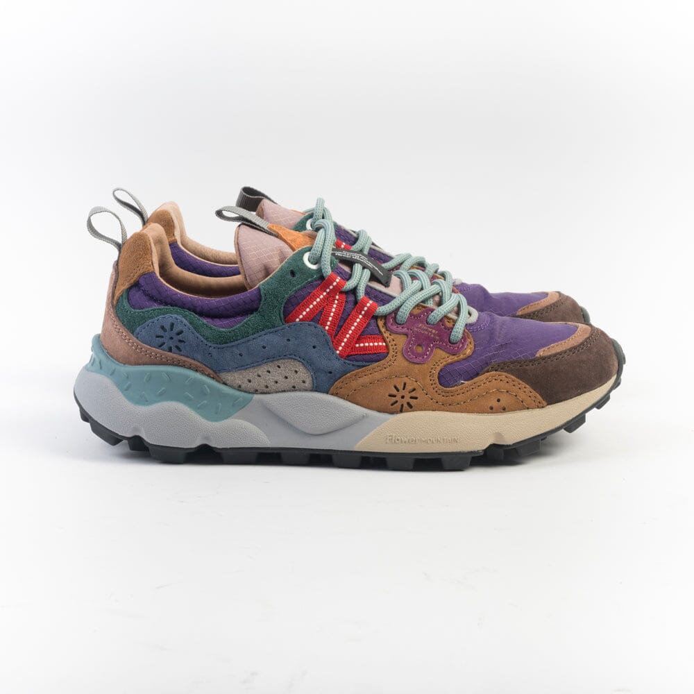FLOWER MOUNTAIN - Sneakers Yamano - 1B02 - Mud Blu Profondo Scarpe Donna FLOWER MOUNTAIN