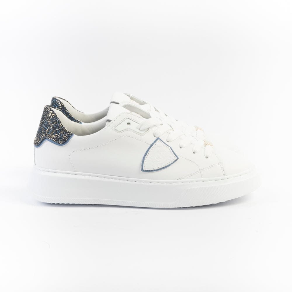 PHILIPPE MODEL - Sneakers Temple - BTLD VML2 - Metal Bianco Scarpe Donna Philippe Model Paris