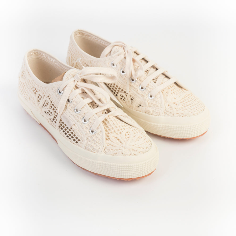 SUPERGA - Sneakers - 2750 - Crochet Flower Beige