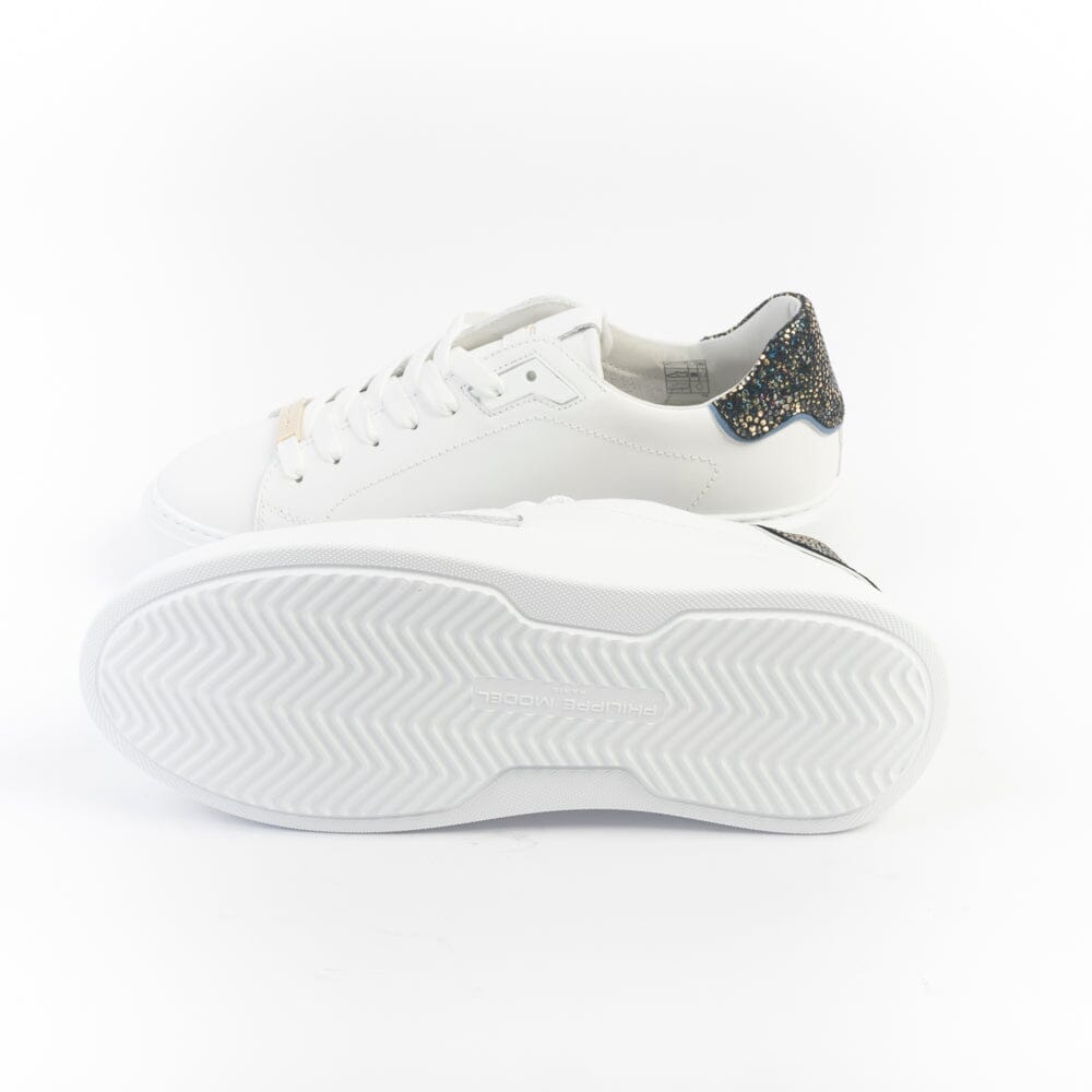 PHILIPPE MODEL - Sneakers Temple - BTLD VML2 - Metal Bianco Scarpe Donna Philippe Model Paris