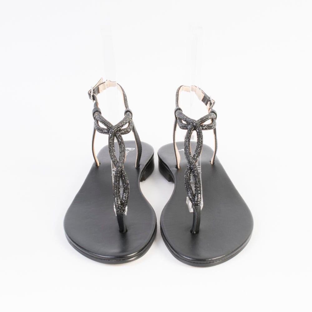 PAOLA FIORENZA - Sandali Bassi Infradito - SS2442 - Nero Scarpe Donna PAOLA FIORENZA