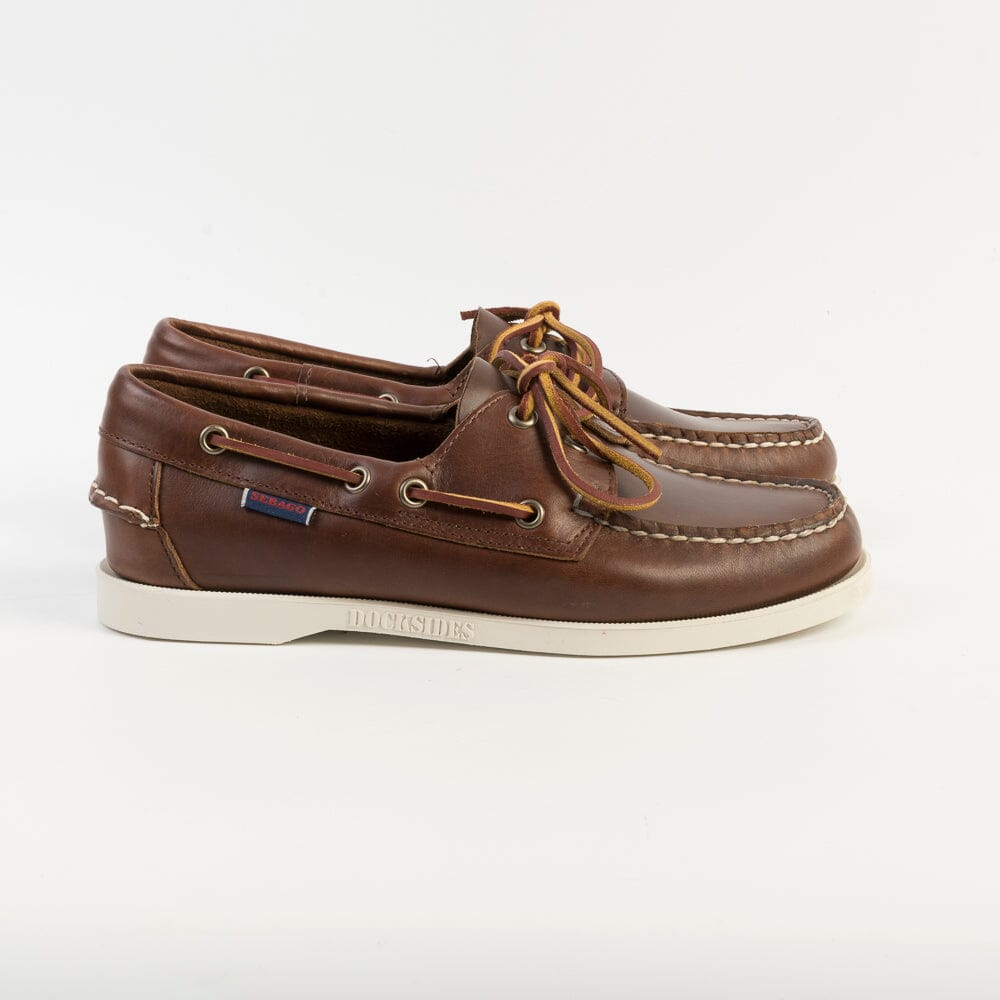 SEBAGO - Allacciata Docksides Portland - Scarpa da Barca - 731114W - Brown Scarpe Donna SEBAGO - Collezione donna