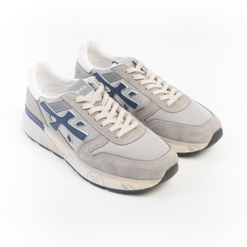 PREMIATA - Sneakers - MICK - 8001 - Grigio/Blu Scarpe Uomo Premiata - Collezione Uomo