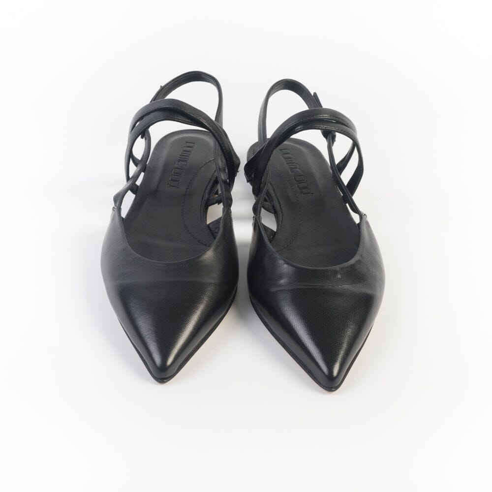 POMME D'OR - Sling Back 11022 - Nero Scarpe Donna POMME D' OR