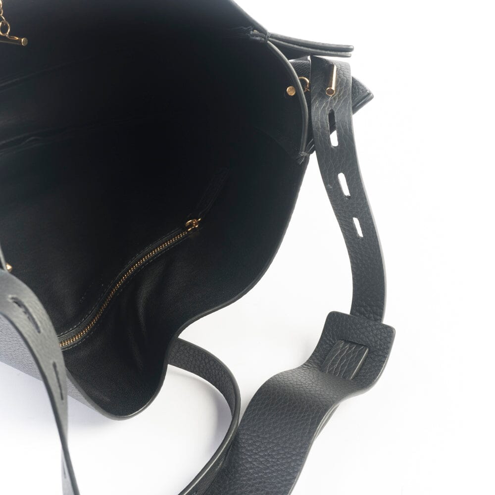 MINOBOSSI - Borsa a spalla - Liz - Nero Borse MINOBOSSI