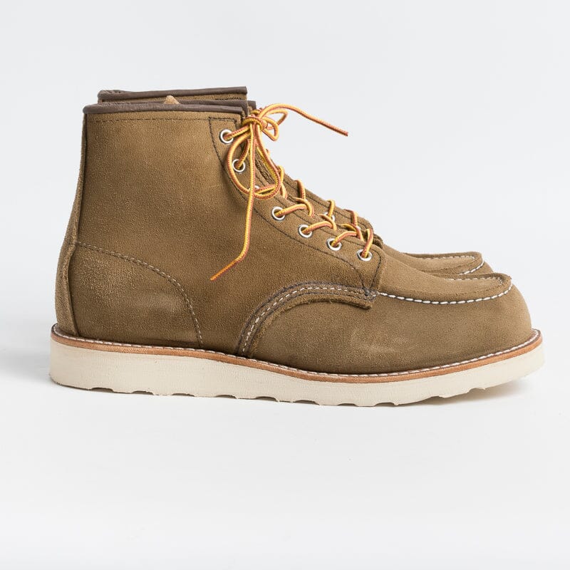 RED WING - Polacco Moc Toe 8881 - Oliva Scarpe Uomo Red Wing Shoes
