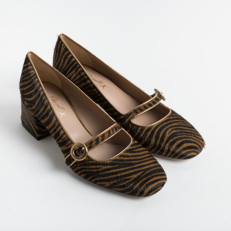 CHEVILLE - Decollete - Nives - Cavallino Zebra Scarpe Donna CHEVILLE