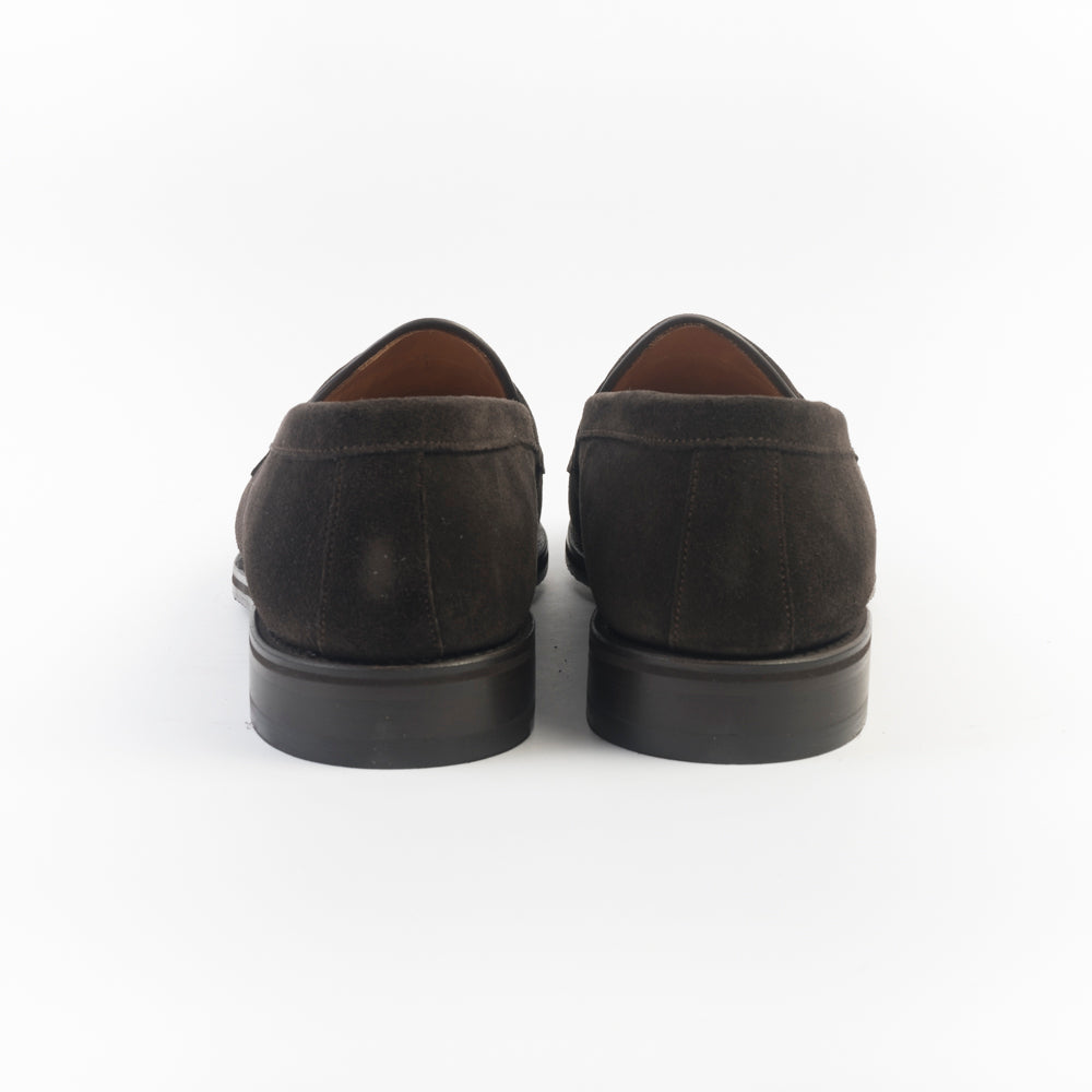 BERWICK 1707 - 9628 - Mocassino Dark Peat - Fondo Gomma - Marrone