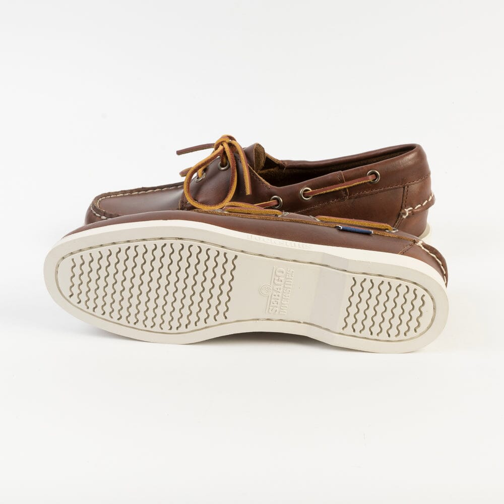 SEBAGO - Allacciata Docksides Portland - Scarpa da Barca - 731114W - Brown Scarpe Donna SEBAGO - Collezione donna