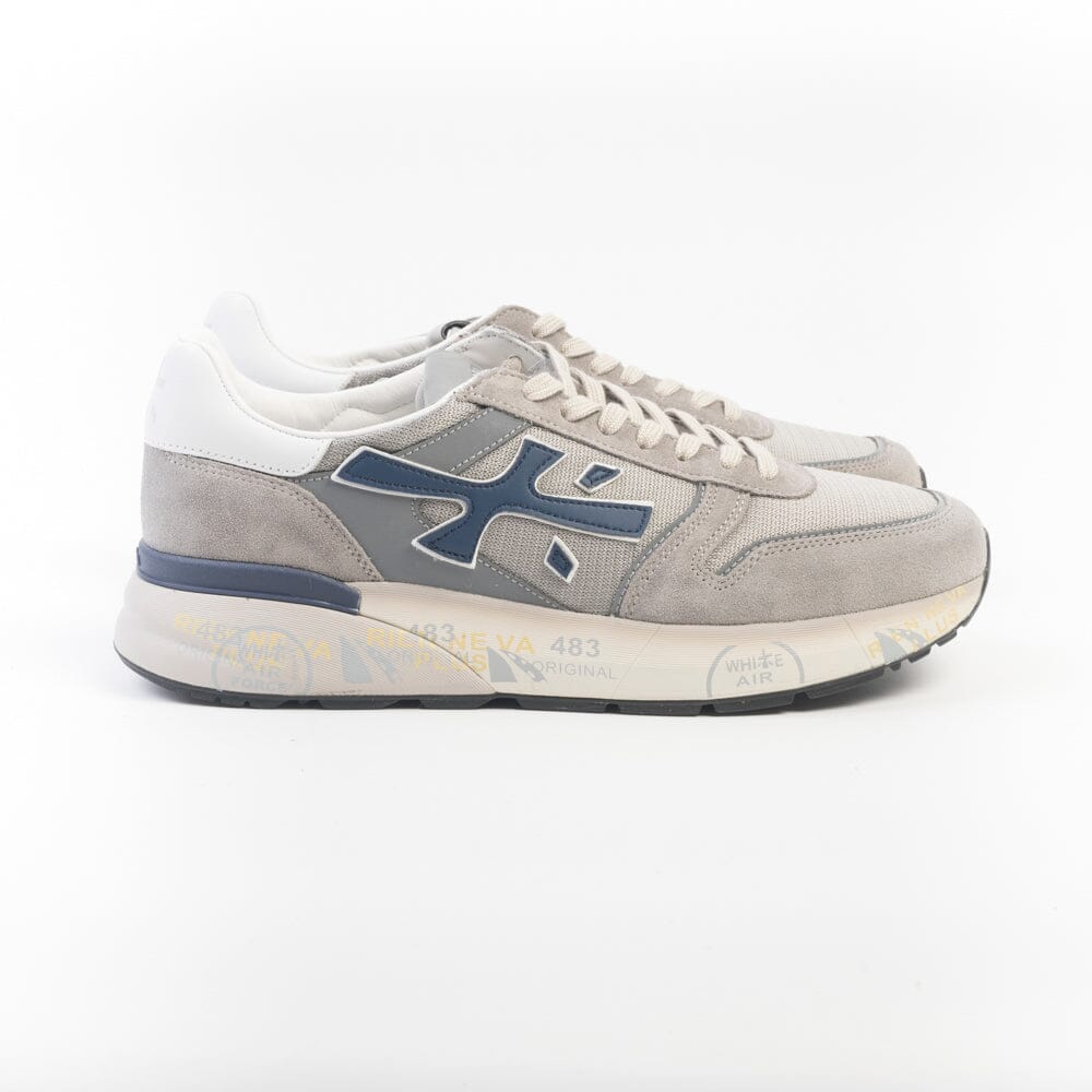PREMIATA - Sneakers - MICK - 8001 - Grigio/Blu Scarpe Uomo Premiata - Collezione Uomo