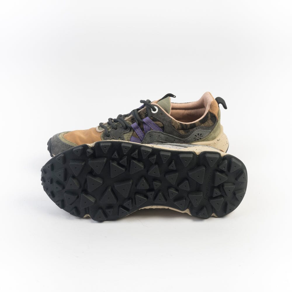 FLOWER MOUNTAIN - Sneakers Yamano - 1B09 - Mud Antracite Scarpe Donna FLOWER MOUNTAIN
