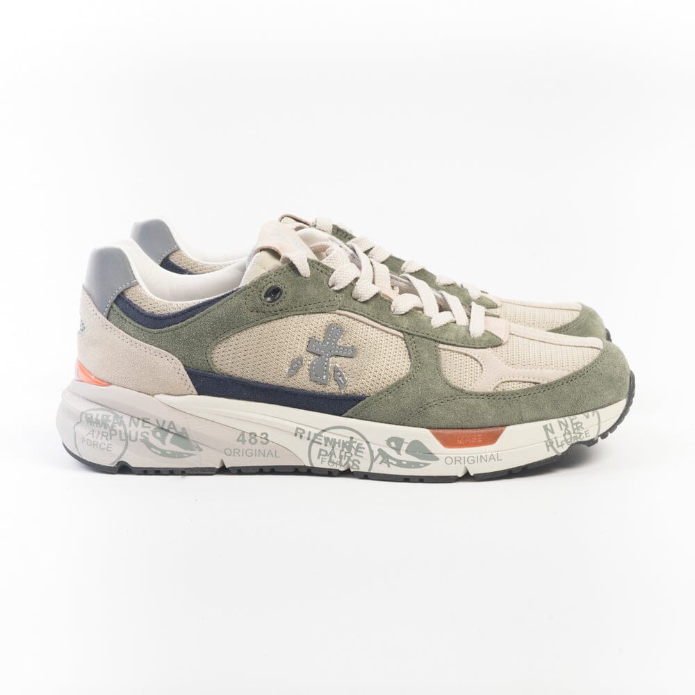 PREMIATA - Sneakers - MASE - 8015 - Verde Scarpe Uomo Premiata - Collezione Uomo