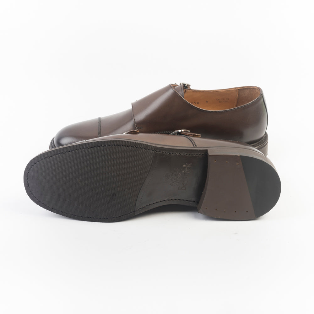 BERWICK 1707 - 5212 - Doppia Fibbia - Marrone - Fondo Gomma