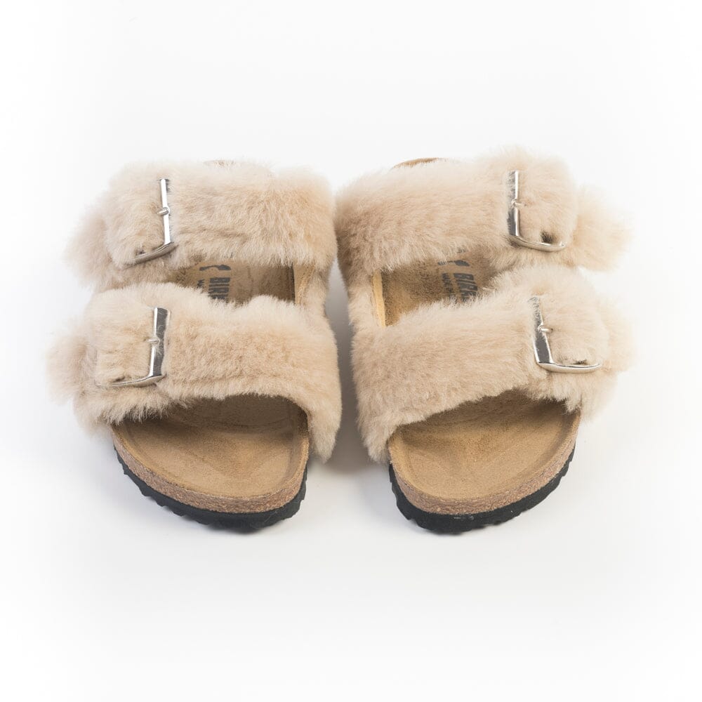 BIRKENSTOCK - Sandali bassi - 1030275- Arizona Shearling - Sandcastle Scarpe Donna BIRKENSTOCK