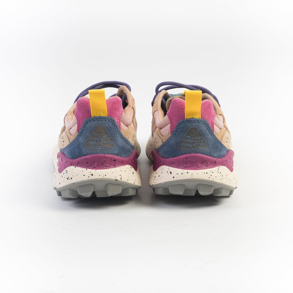FLOWER MOUNTAIN - Sneakers Yamano - 1F14 - Mud Petrolio Beige Scarpe Donna FLOWER MOUNTAIN
