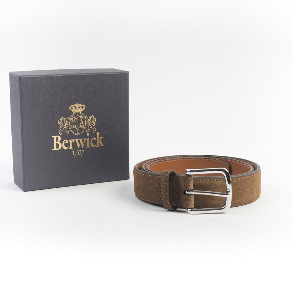 BERWICK 1707 - Cintura - 706035 - Camoscio - Yankee Sandalo Accessori Uomo Berwick 1707